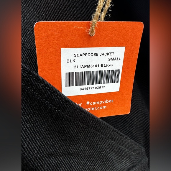 NEW - NWT - Black Poler Scappoose "Camp Vibe" Jacket in Durable Canvas & Flannel - Picture 13 of 14
